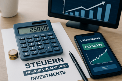 Steuern bei Online-Brokern 2025: Freistellungsauftrag, Abgeltungssteuer und Steuererklärung